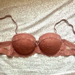 Cotton On pretty pink push up bra with removable strap